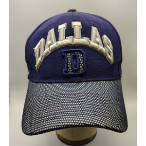 Dallas Cowboys Navy Blue Hat 3D Embroidery Mesh Brim Adjustable Baseball Cap